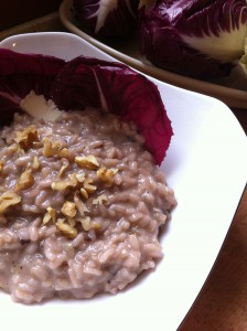 risotto radicchio e brie