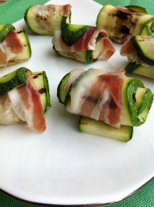 involtini zucchina pancetta e fontina