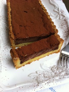 Crostata di cioccolato e ricotta