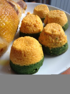 Tortini bicolore