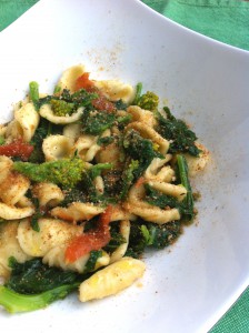 orecchiette alle cime di rapa